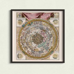 Verden i 1700 - Historisk illustration