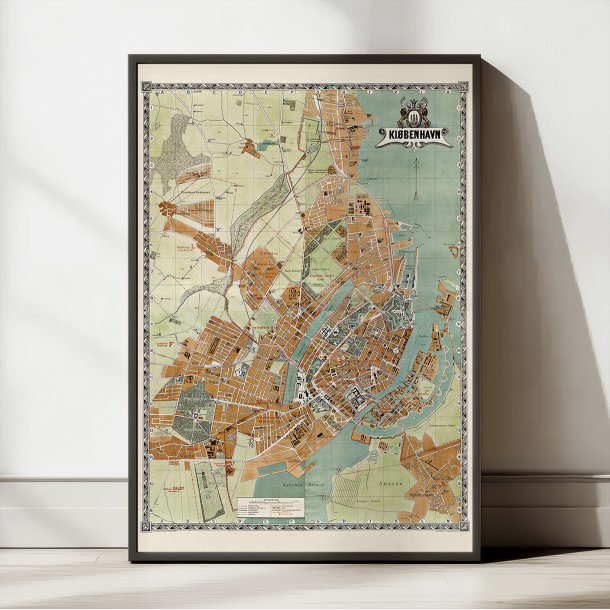 K�benhavn 1898 - Historisk bykort