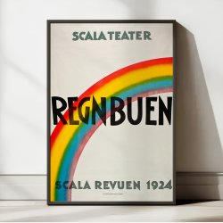 Scala Teatret K�benhavn 1924 - Teaterplakat