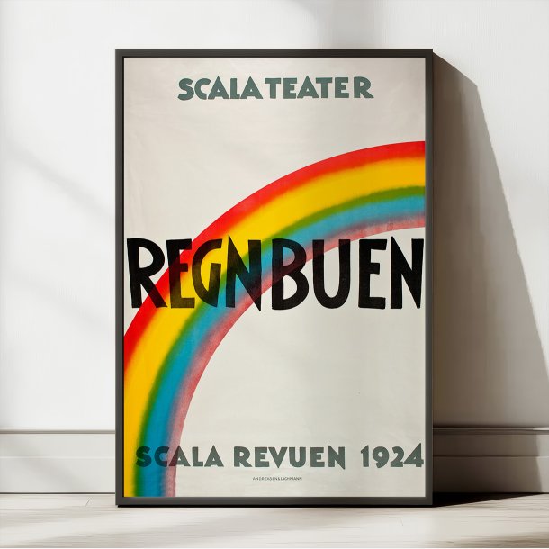 Scala Teatret K�benhavn 1924 - Teaterplakat