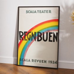 Scala Teatret K�benhavn 1924 - Teaterplakat