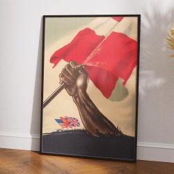 Danmark under Anden Verdenskrig - Propagandaplakat