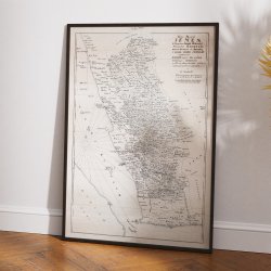 Yemen, Pars Regni Iemen 1767 - Kort