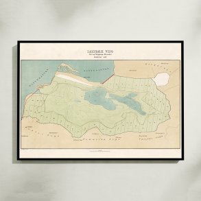 Saltb�k Vig 1881 - Historisk landkort