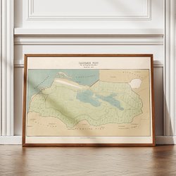 Saltb�k Vig 1881 - Historisk landkort