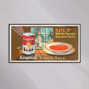 Campbell's Tomato Soup 1920 - Vintage reklameplakat