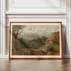 Himalaya-bjergene 1920 - Geografisk planche