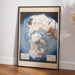 Arktiske frontlinjer 1945 - Historisk krigskort