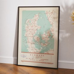 Danmark 1944 - Frger, Tog &amp; Veje