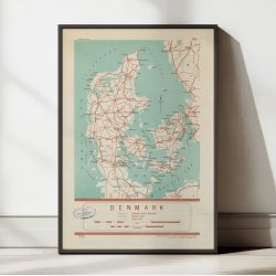 Danmark 1944 - Frger, Tog &amp; Veje