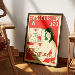 B�sselisten - Valgplakat fra kommunevalget 1978