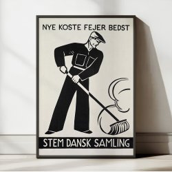 Dansk Samling - Valgplakat fra 1945