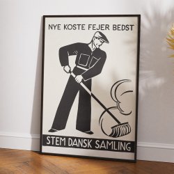 Dansk Samling - Valgplakat fra 1945