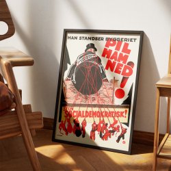 Socialdemokratiet valgplakat 1932 - Politisk plakat