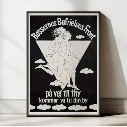 B�ssernes Befrielsesfront 1976 - Politisk plakat