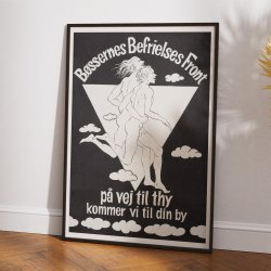 B�ssernes Befrielsesfront 1976 - Politisk plakat