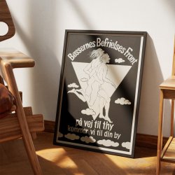 B�ssernes Befrielsesfront 1976 - Politisk plakat