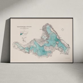 Skanderborg S�erne 1932 - Historisk inds�kort