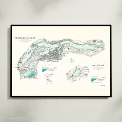 Silkeborg Langs� og Sminge S� 1932 - Historisk inds�kort