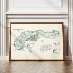 Silkeborg Langs� og Sminge S� 1932 - Historisk inds�kort