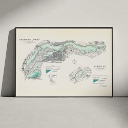 Silkeborg Langs� og Sminge S� 1932 - Historisk inds�kort