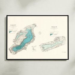 Hald S� og Hinge S� 1932 - Historisk inds�kort