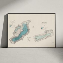 Hald S� og Hinge S� 1932 - Historisk inds�kort