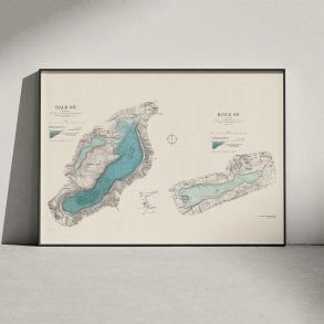 Hald S� og Hinge S� 1932 - Historisk inds�kort