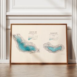 Almind S� og Sl�ens� 1931 - Historisk inds�kort