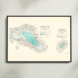 Hampen S� og Geddes� 1929 - Historisk inds�kort