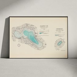 Hampen S� og Geddes� 1929 - Historisk inds�kort