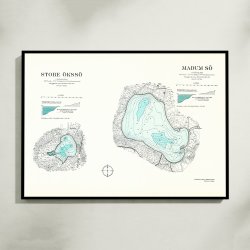 Store �kss� og Madum S� 1932 - Historisk inds�kort