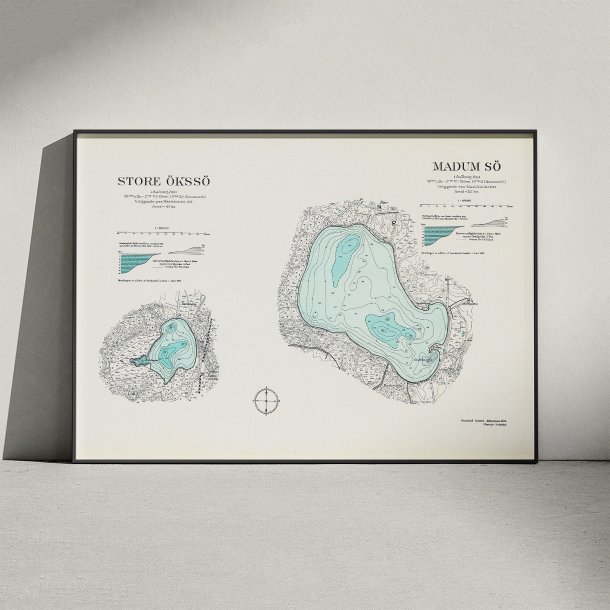 Store �kss� og Madum S� 1932 - Historisk inds�kort