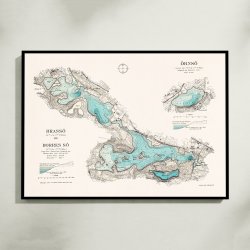 �rns�, Brass� og Borres� 1929 - Historisk inds�kort