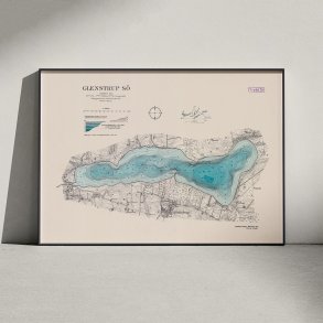 Glenstrup S� 1934 - Historisk inds�kort