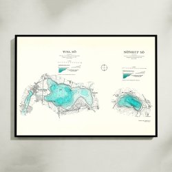 S�torup S� og Tuel S� 1932 - Historisk inds�kort