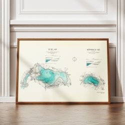 S�torup S� og Tuel S� 1932 - Historisk inds�kort