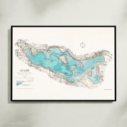 Juls� 1929 - Historisk inds�kort