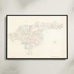 L�s� Herred 1894 - Historisk sognekort