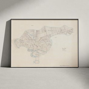 L�s� Herred 1894 - Historisk sognekort