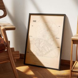 Ribe 1893 - Berggreens k�bstadskort