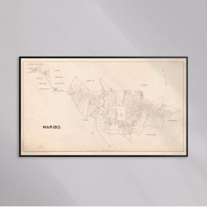 Maribo 1896 - Berggreens k�bstadskort