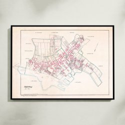 Nyk�bing Mors 1892 - Berggreens k�bstadskort