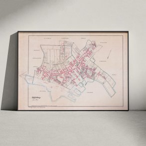 Nyk�bing Mors 1892 - Berggreens k�bstadskort