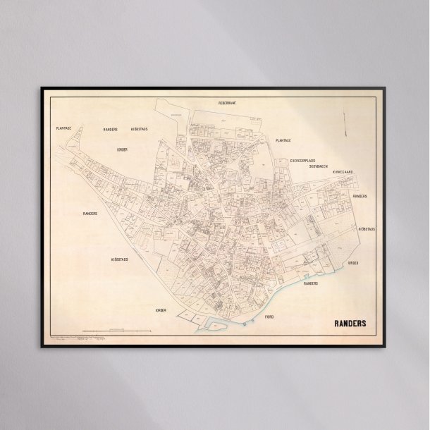 Randers 1893 - Berggreens k�bstadskort