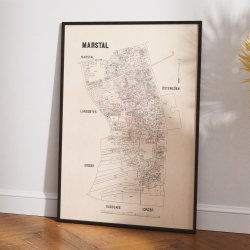 Marstal 1897 - Berggreens k�bstadskort