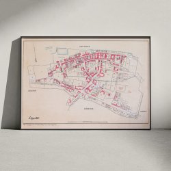 L�gst�r 1893 - Berggreens k�bstadskort