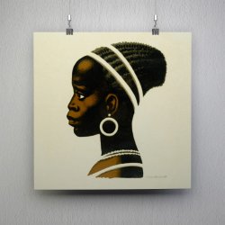 Cirkel Kaffe reklame 1954 - Dansk reklameplakat