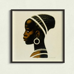 Cirkel Kaffe reklame 1954 - Dansk reklameplakat