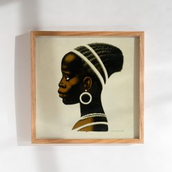 Cirkel Kaffe reklame 1954 - Dansk reklameplakat